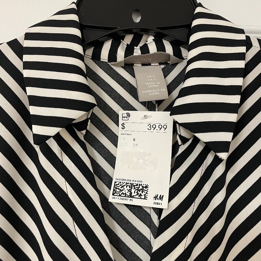 H&M Button Down Knee Length Dress